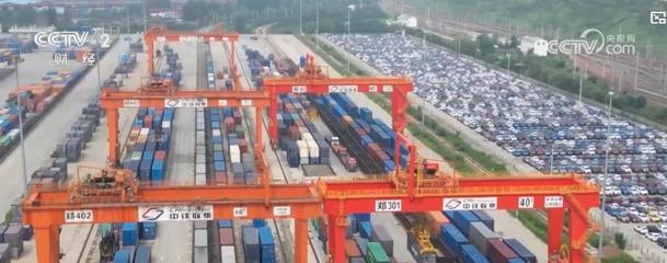 中歐班列助力我國對外貿易穩(wěn)步增長，打造內陸開放高地